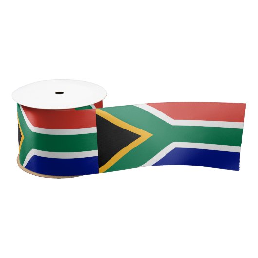 Ruban En Satin Drapeau de l'Afrique du Sud (Bobine)