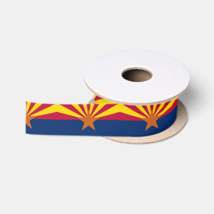 Ruban En Satin Drapeau de l'Arizona