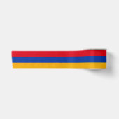 Ruban En Satin Drapeau de l'Arménie (Devant)