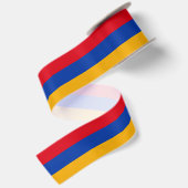 Ruban En Satin Drapeau de l'Arménie (Dos)