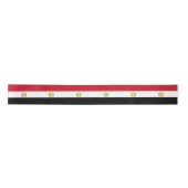 Ruban En Satin Drapeau de l'Égypte (Devant)