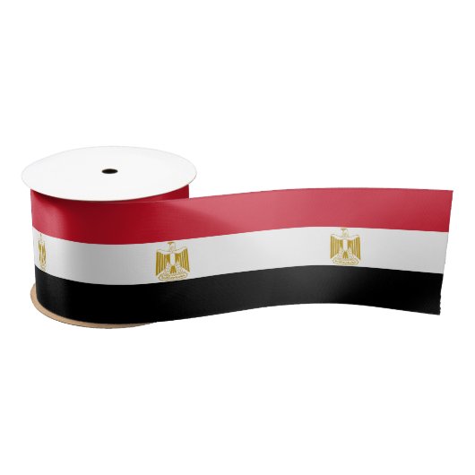 Ruban En Satin Drapeau de l'Égypte (Bobine)