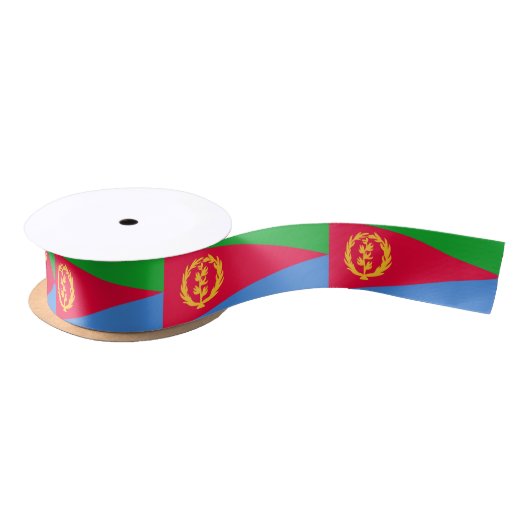 Ruban En Satin Drapeau de l'Érythrée (Bobine)