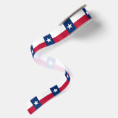 Ruban En Satin Drapeau de l'État du Texas (Dos)