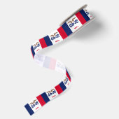 Ruban En Satin Drapeau de l'Iowa (Dos)