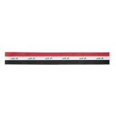 Ruban En Satin Drapeau de l'Irak (Devant)