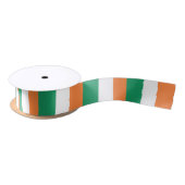 Ruban En Satin Drapeau de l'Irlande (Bobine)
