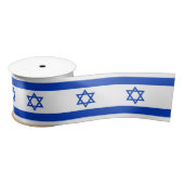 Ruban En Satin Drapeau de l'Israël (Bobine)