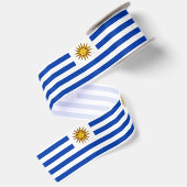 Ruban En Satin Drapeau de l'Uruguay (Dos)