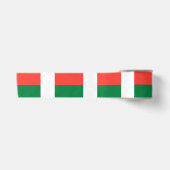 Ruban En Satin Drapeau de Madagascar (Devant)