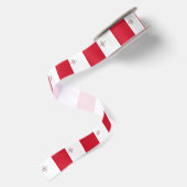 Ruban En Satin Drapeau de Malte (Dos)