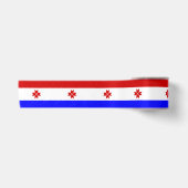 Ruban En Satin Drapeau de Mordovie (Devant)