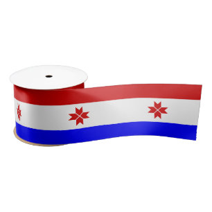 Ruban En Satin Drapeau de Mordovie