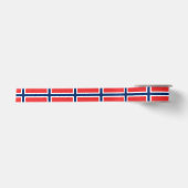 Ruban En Satin Drapeau de Norvège (Devant)