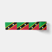 Ruban En Satin Drapeau de Saint-Kitts-et-Nevis (Devant)