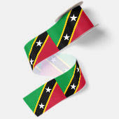Ruban En Satin Drapeau de Saint-Kitts-et-Nevis (Dos)