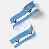 Ruban En Satin Drapeau de Springfield, Missouri (Dos)