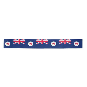 Ruban En Satin Drapeau de Tasmanie (Tasmanie) (État australien)