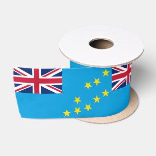 Ruban En Satin Drapeau de Tuvalu