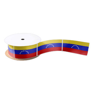 Ruban En Satin Drapeau de Venezuala