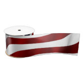 RUBAN EN SATIN DRAPEAU DES ÉTATS-UNIS D'AMÉRIQUE (Bobine)