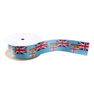 Ruban En Satin Drapeau des Fidji