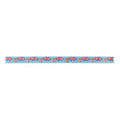 Ruban En Satin Drapeau des Fidji (Devant)
