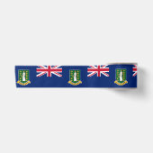 Ruban En Satin Drapeau des îles Vierges britanniques (BVI) (Devant)