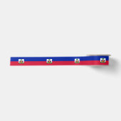 Ruban En Satin Drapeau d'Haïti (Devant)