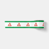 Ruban En Satin Drapeau d'Ingushetia (Devant)