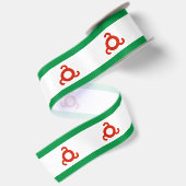 Ruban En Satin Drapeau d'Ingushetia (Dos)