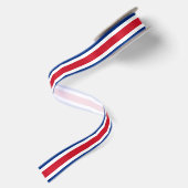 Ruban En Satin Drapeau du Costa Rica (Dos)