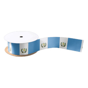 Ruban En Satin Drapeau du Guatemala