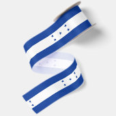 Ruban En Satin Drapeau du Honduras (Dos)