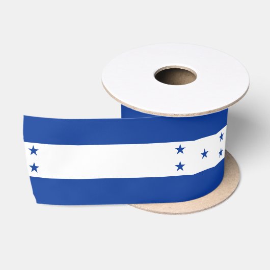 Ruban En Satin Drapeau du Honduras (Bobine)