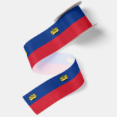 Ruban En Satin Drapeau du Liechtenstein (Dos)
