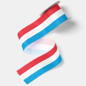 Ruban En Satin Drapeau du Luxembourg (Dos)