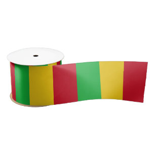 Ruban En Satin Drapeau du Mali