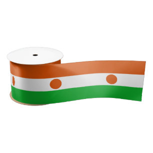 Ruban En Satin Drapeau du Niger