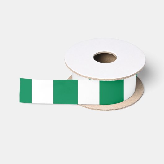 Ruban En Satin Drapeau du Nigéria (Bobine)