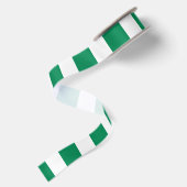 Ruban En Satin Drapeau du Nigéria (Dos)