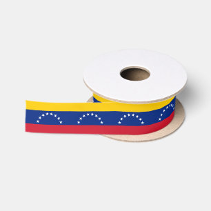 Ruban En Satin Drapeau du Venezuela