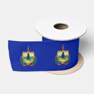 Ruban En Satin Drapeau du Vermont