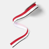 Ruban En Satin Drapeau du Yémen (Dos)