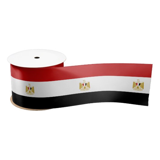 Ruban En Satin Drapeau égyptien (Bobine)