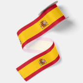 Ruban En Satin Drapeau espagnol (Espagne) (Dos)