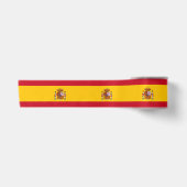 Ruban En Satin Drapeau espagnol (Espagne) (Devant)