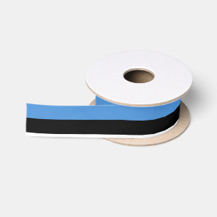 Ruban En Satin Drapeau estonien