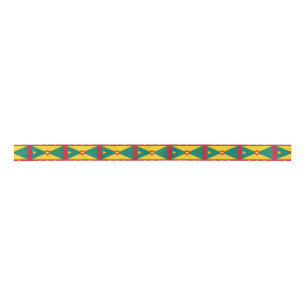 Ruban En Satin Drapeau Granada Espagne Ribbon