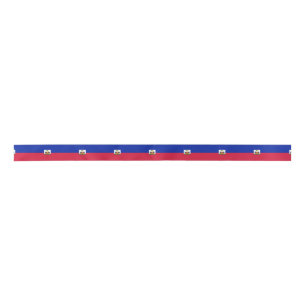 Ruban En Satin Drapeau Haïti 